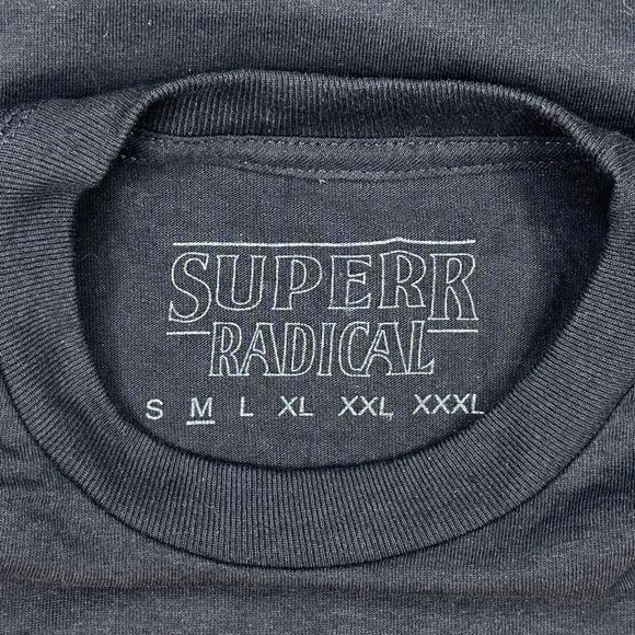 Superrradical RockStar Deadstock Crew Neck Tee - Size Medium - Picture 3 of 3